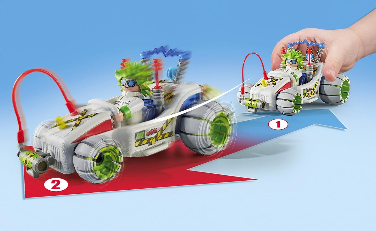 Playmobil Funstars Racing Professor