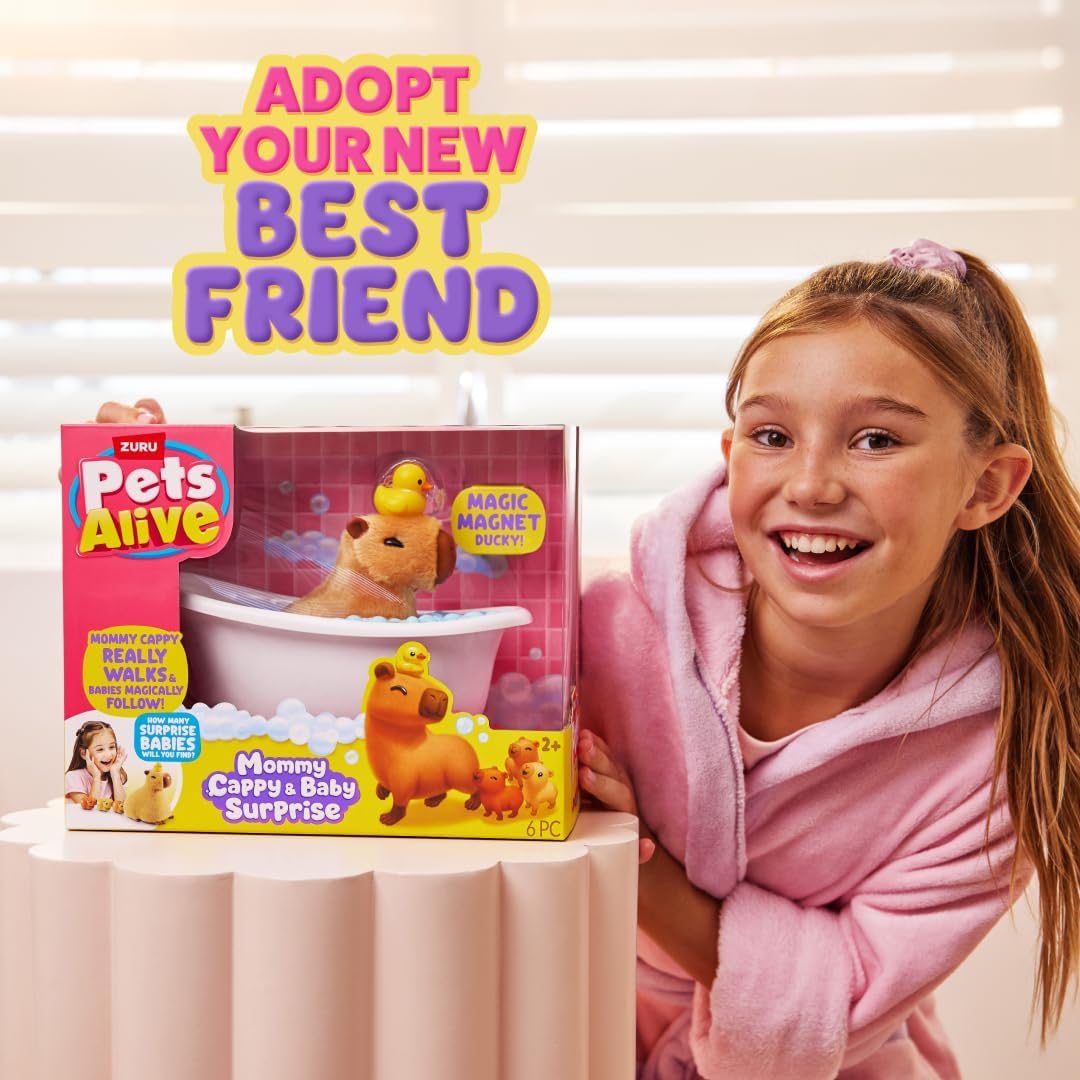 Pets Alive Mommy Cappy & Baby Surprise Series 1
