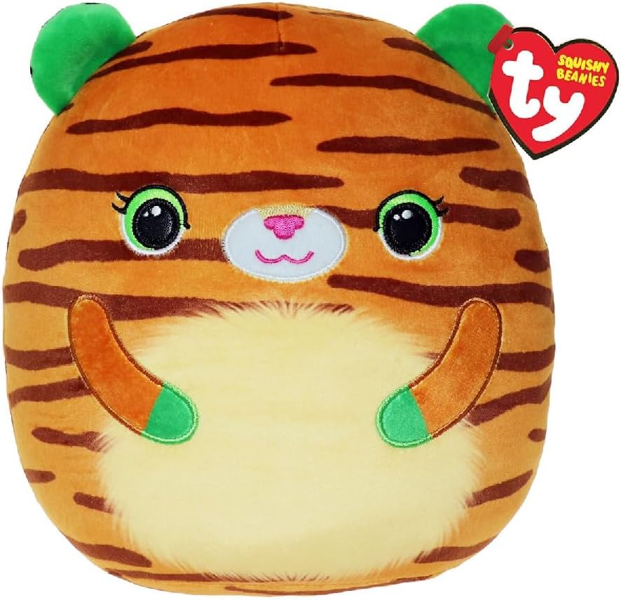 TY Tiggy Tiger Large Squish-A-Boo