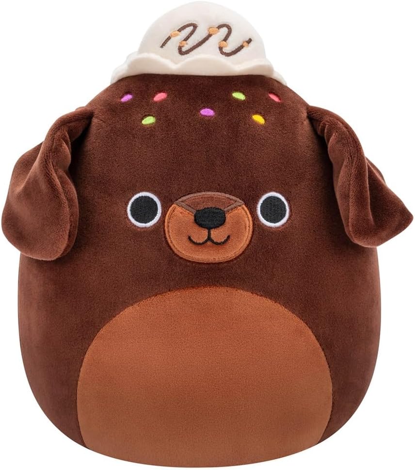 Squishmallows 8" Rico The Brownie Chocolate Lab