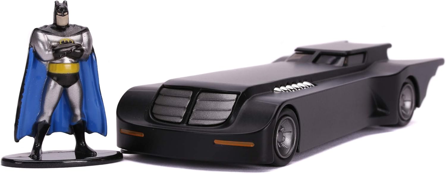 Jada Batman The Animated Series Batmobile & Figure 1:32 Die Cast Model