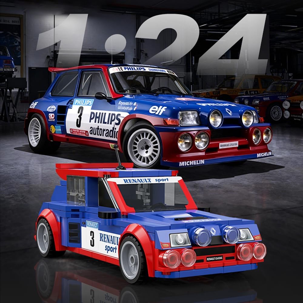 Cada Renault 5 Maxi Turbo 1:24 Scale Construction Set