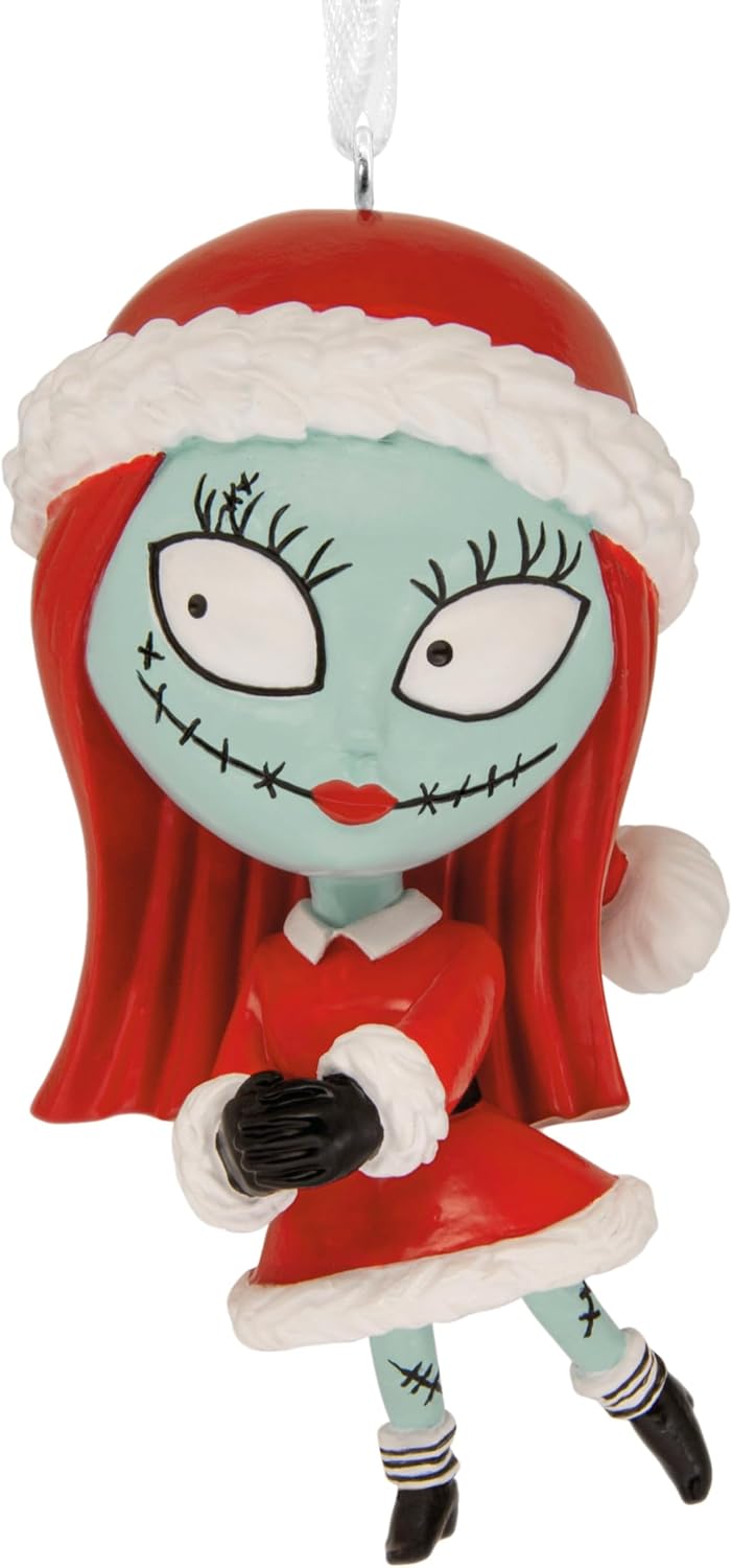 Hallmark Santa Sally Resin Christmas Decoration