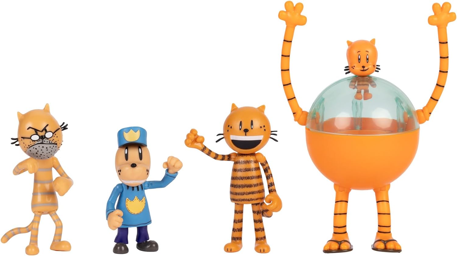 Dog Man Movie Supa Cat Pack and Dog Man