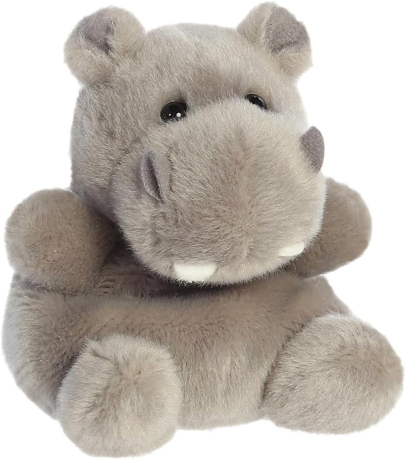 Palm Pals Hunk Hippo 12cm Soft Toy