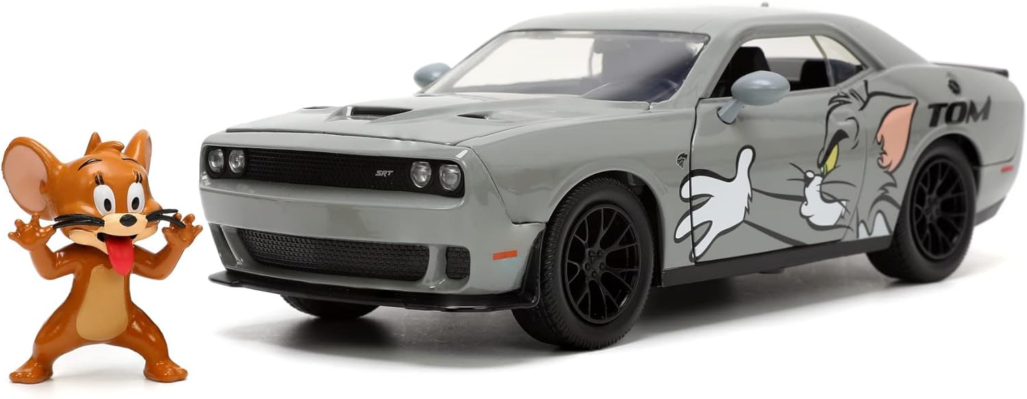 Tom & jerry Dodge Challenger with Figure
