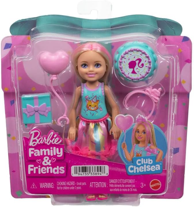 Barbie Chelsea Birthday Themed Doll