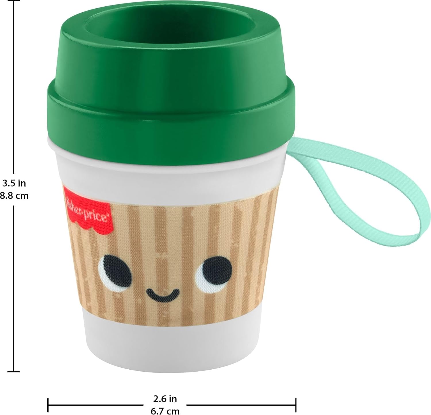 Fisher Price Mini Me Moments Coffee Cup Teether