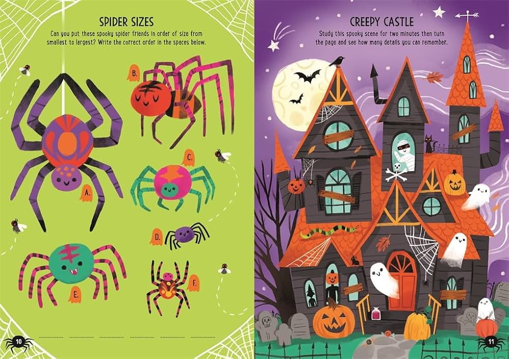 Spooktacular Activity Book