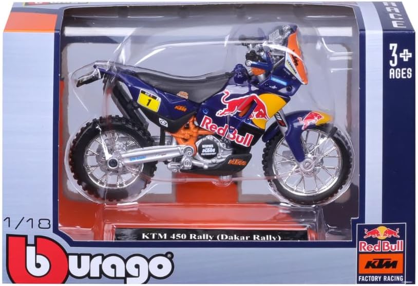 Bburago KTM 450 Rally (Dakar Rally) 1:18 Scale