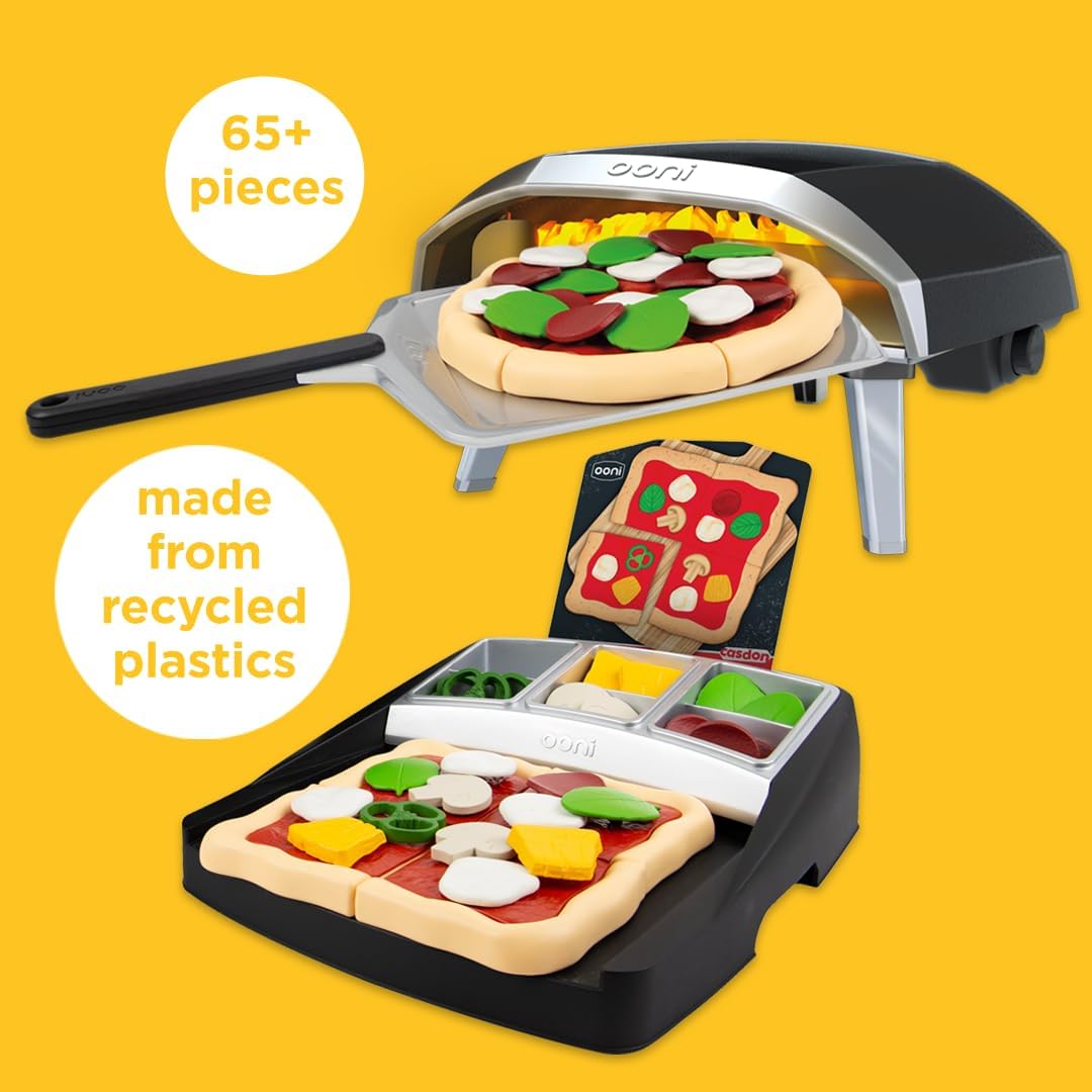 Casdon Toy Ooni Pizza Oven and Toppings Station