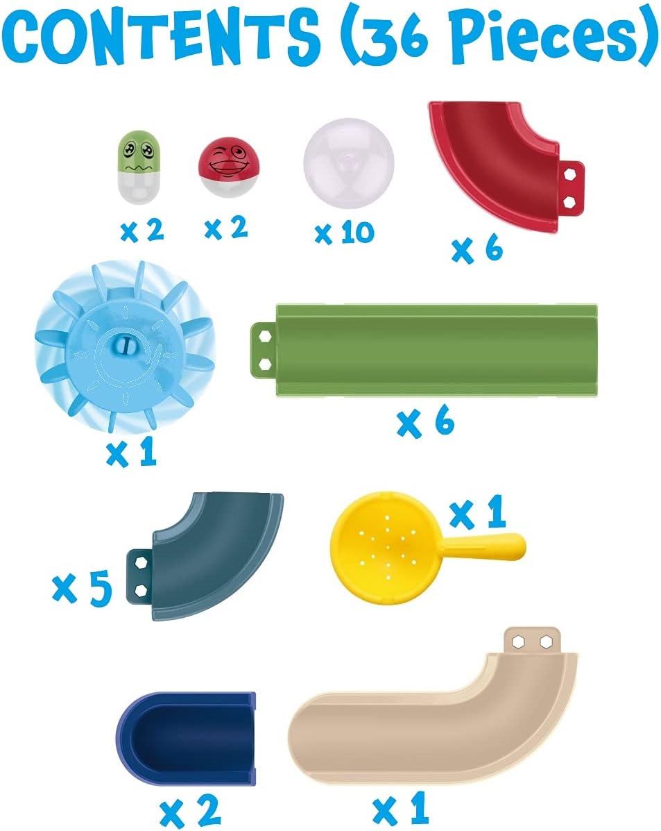 Bath Time Marble Run Game