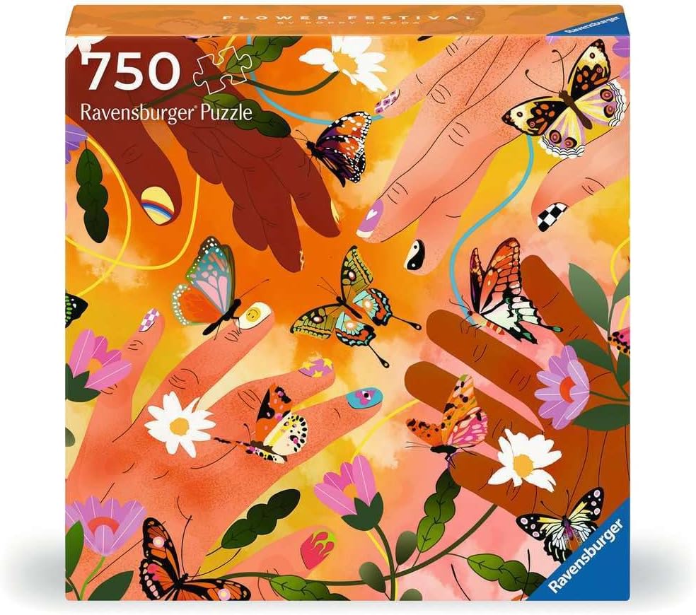 A&S: Flower Festival 750 Piece Jigsaw Puzzle