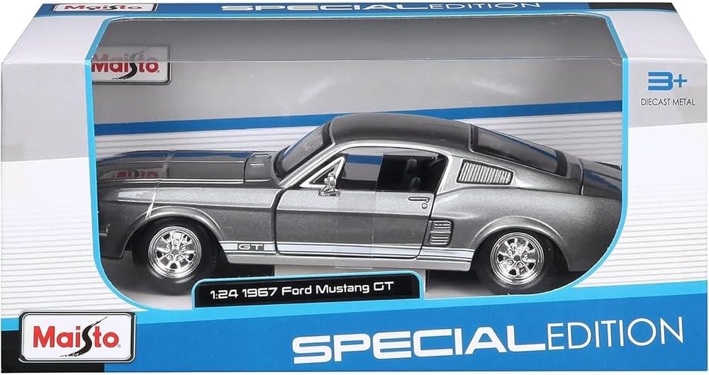 Maisto Ford Mustang GT 1967 1:24 Die Cast Model