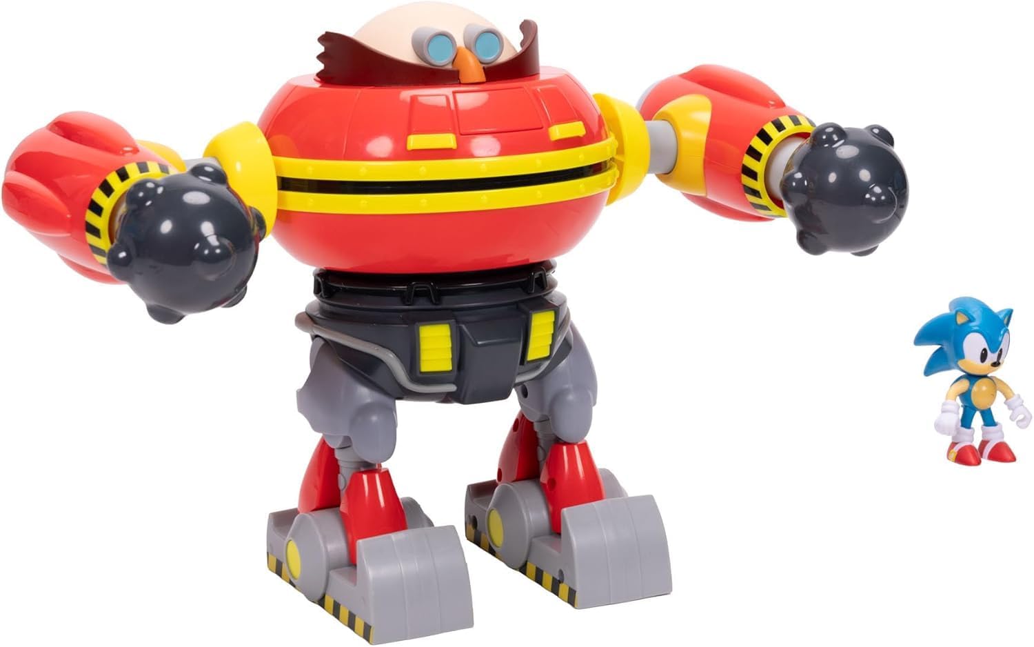 Sonic The Hedgehog Giant Eggman Robot Battle Set