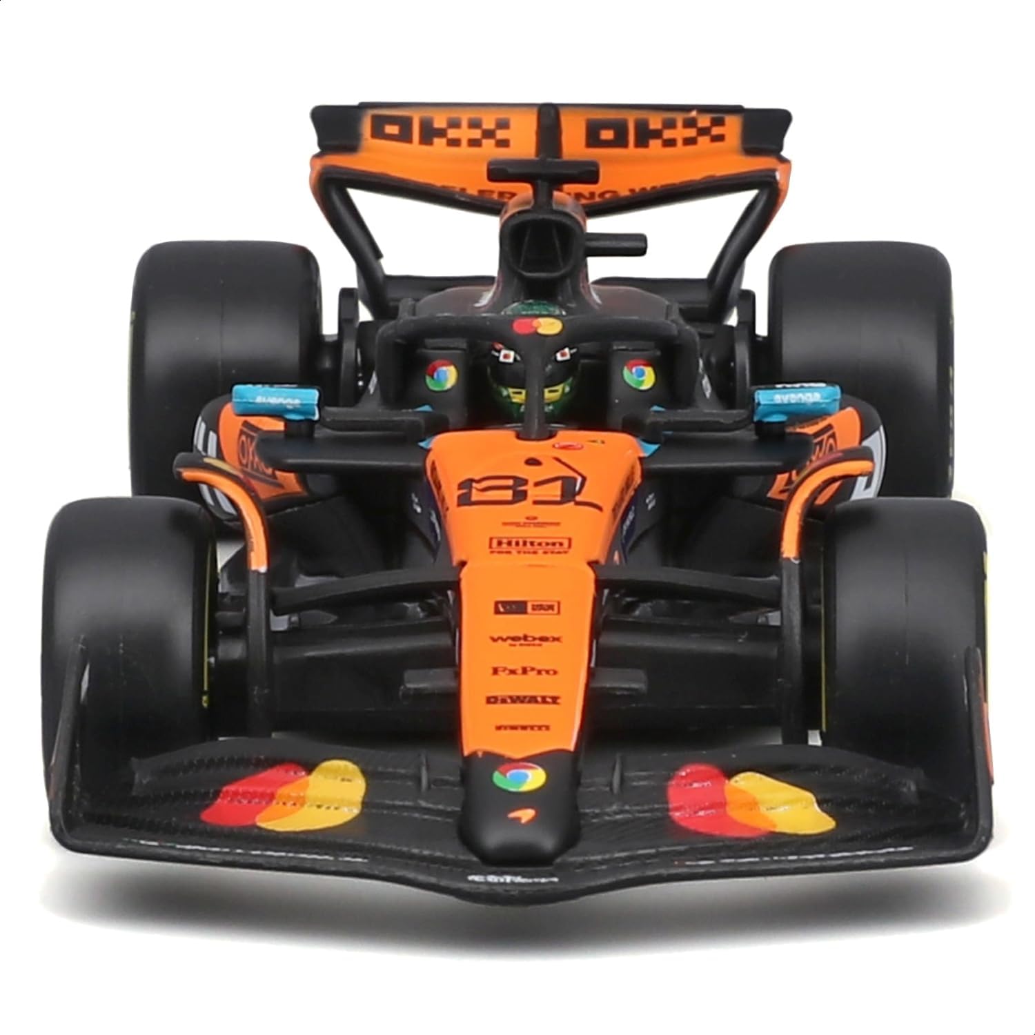 Bburago 1:43 F1 McClaren MCL39 2025 Piastri with Helmet