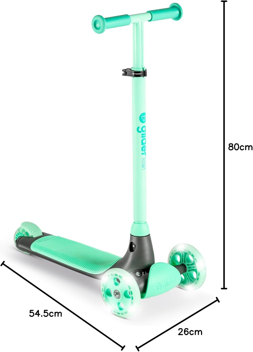 Yvolution Kiwi Glider Scooter - Green