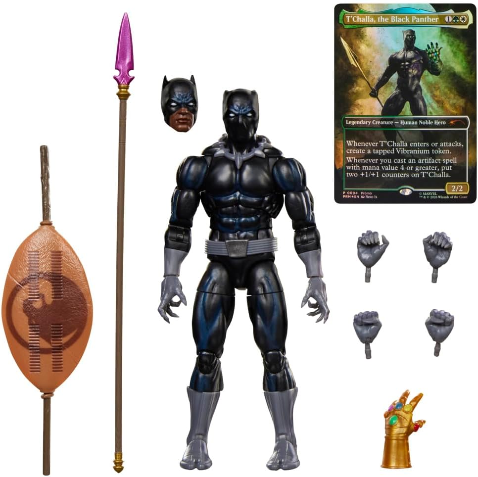 Marvel Legends x Magic the Gathering Black Panther