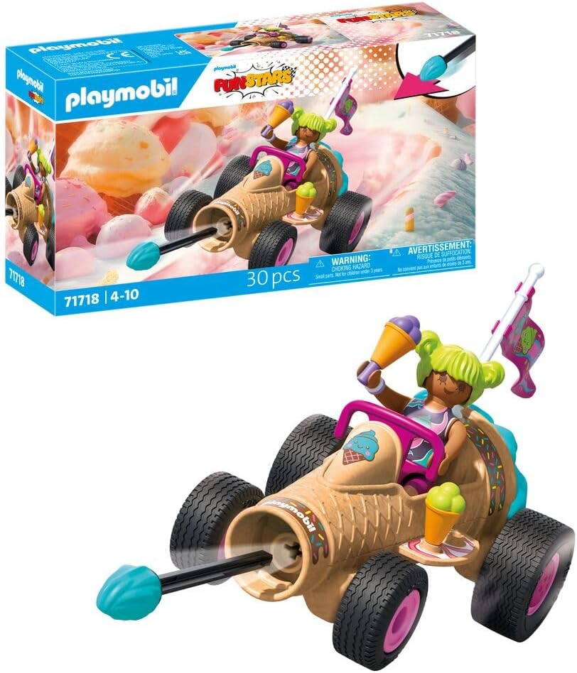 Playmobil Funstars Racing Ice Cream Cone