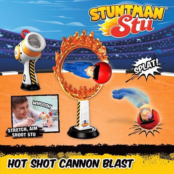 Stuntman Stu Hot Shot Cannon Blast