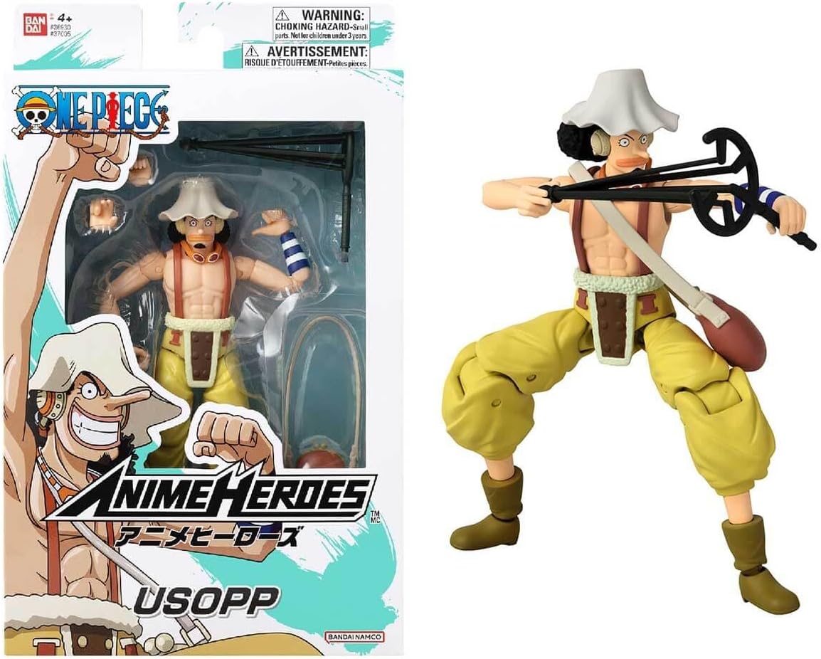 Anime Heroes Usopp 6.5" Action Figure