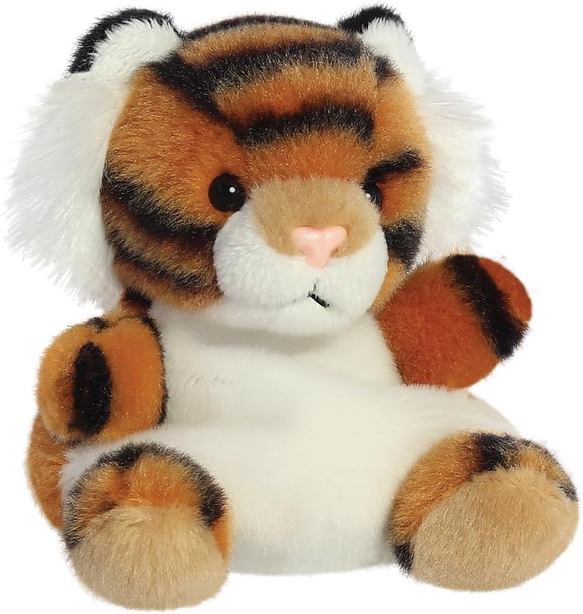 Palm Pals Indy Tiger 12cm Soft Toy
