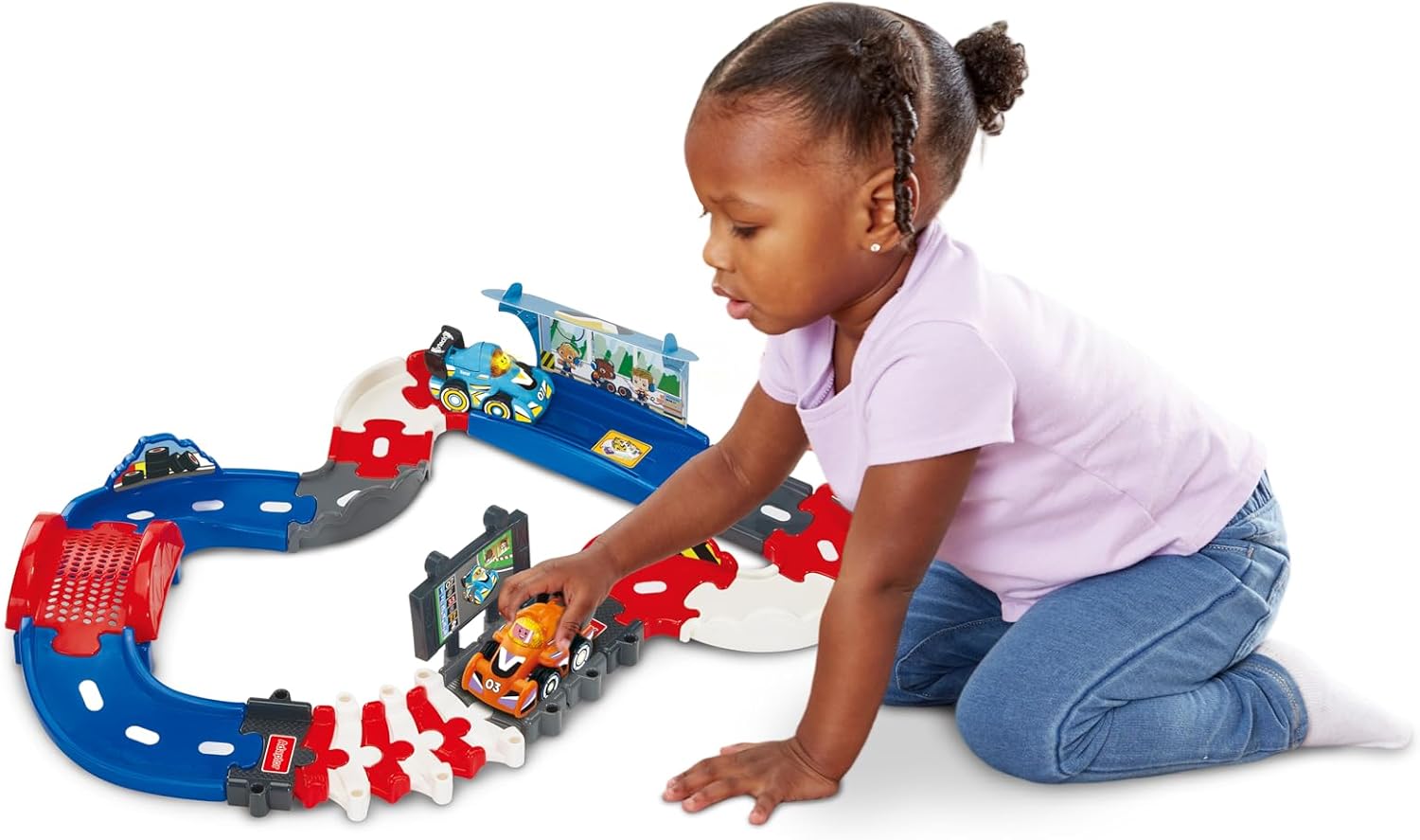 VTech Toot Toot  V Racers Pit Stop Playset