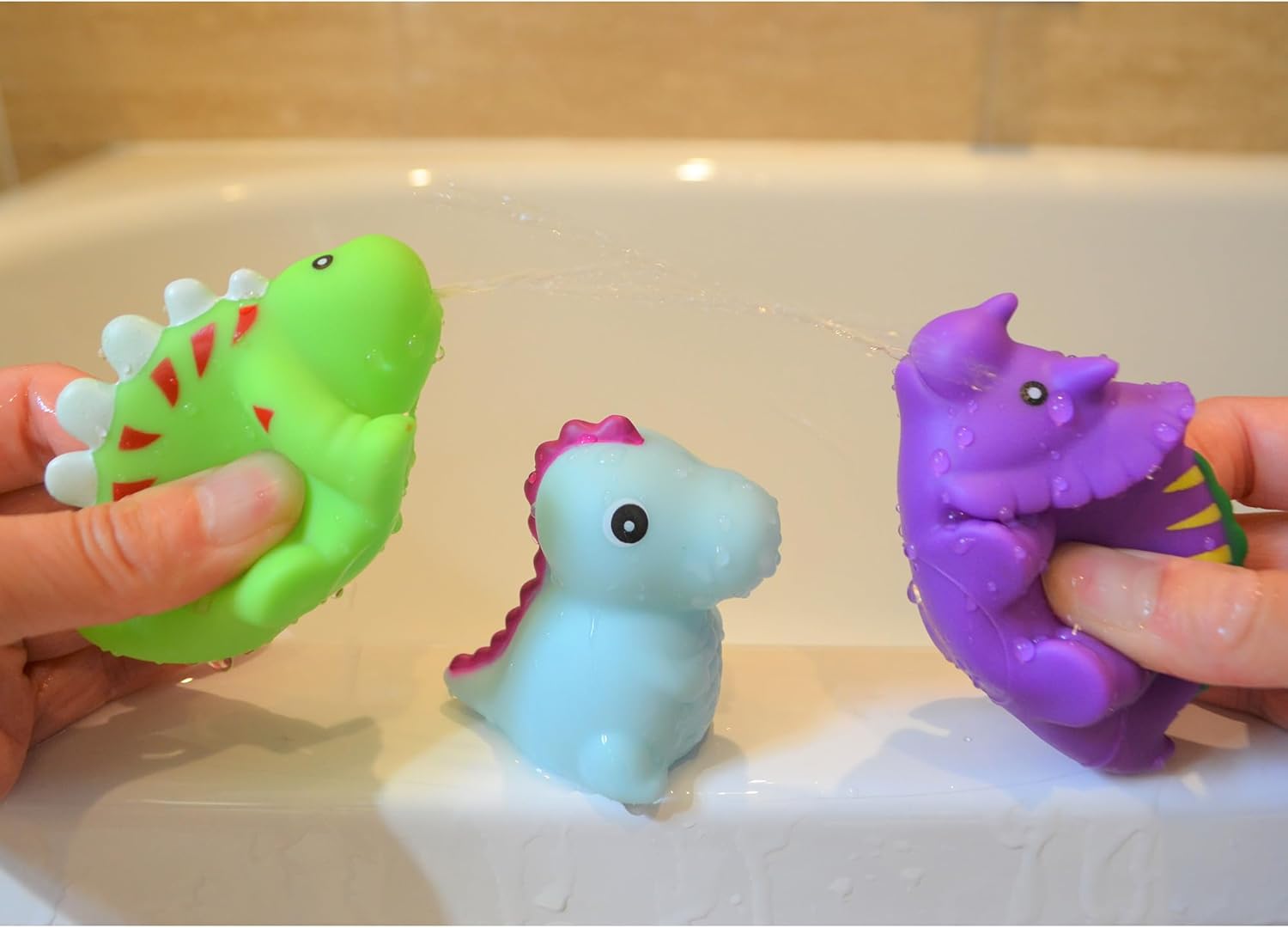 Bath Time Dinosaur Squirters