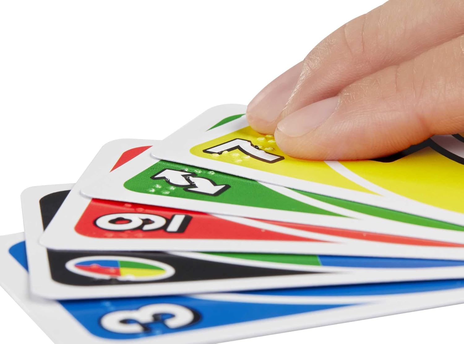 Uno Braille Card Game
