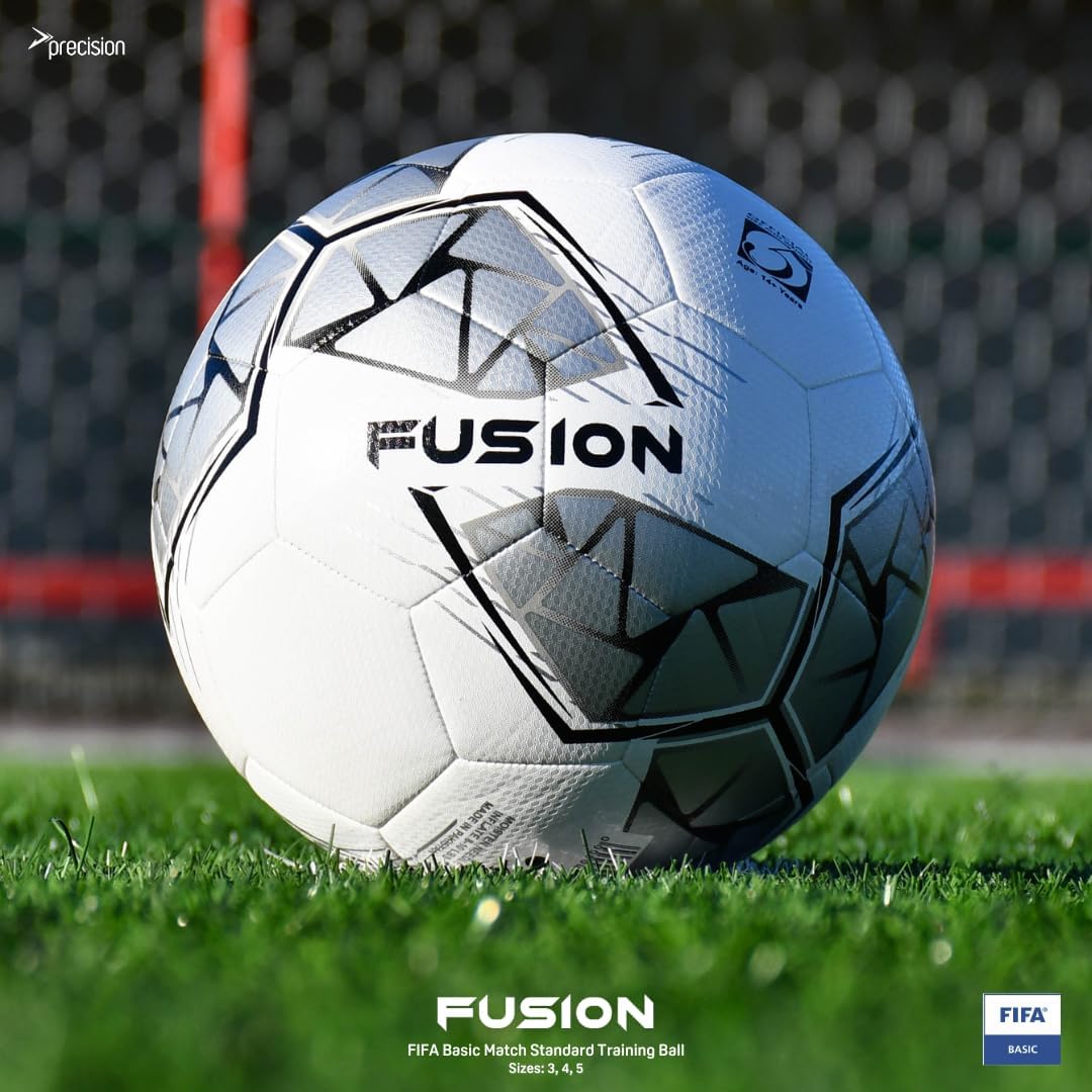 FIFA Precision Fusion Football White \ Silver