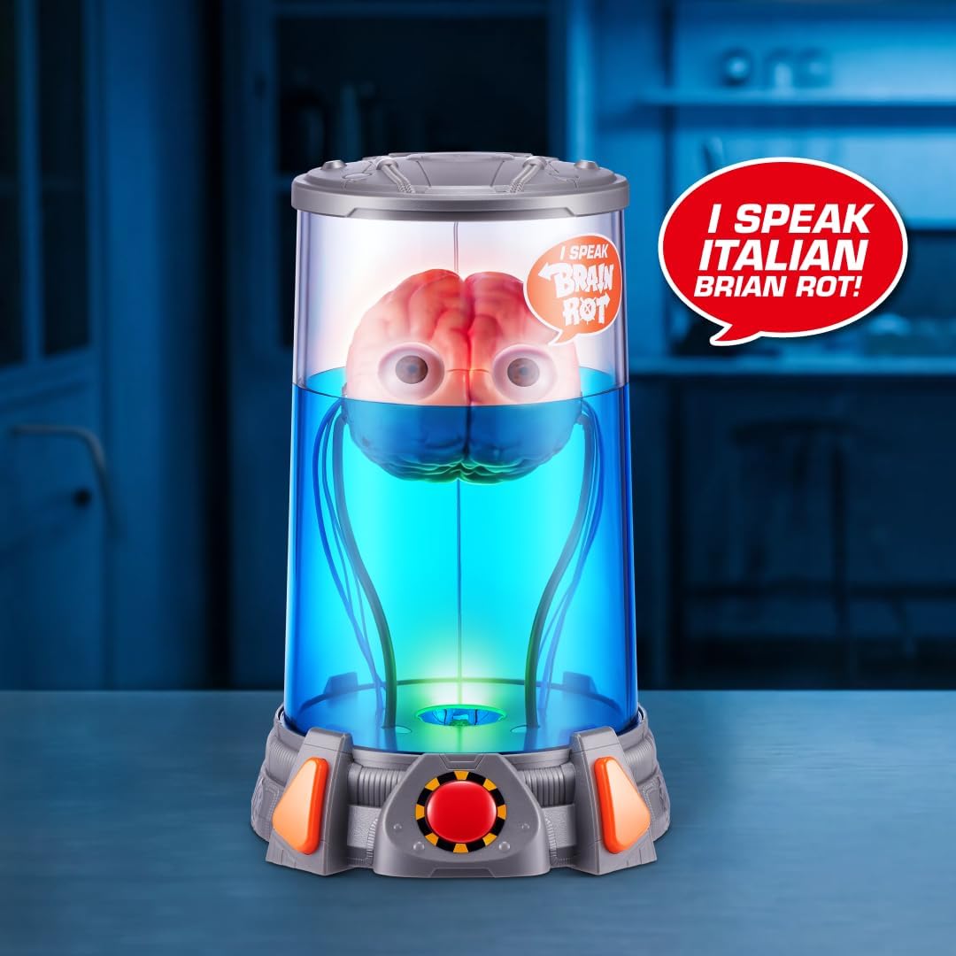 Robo Alive Brain Rot Brian Playset