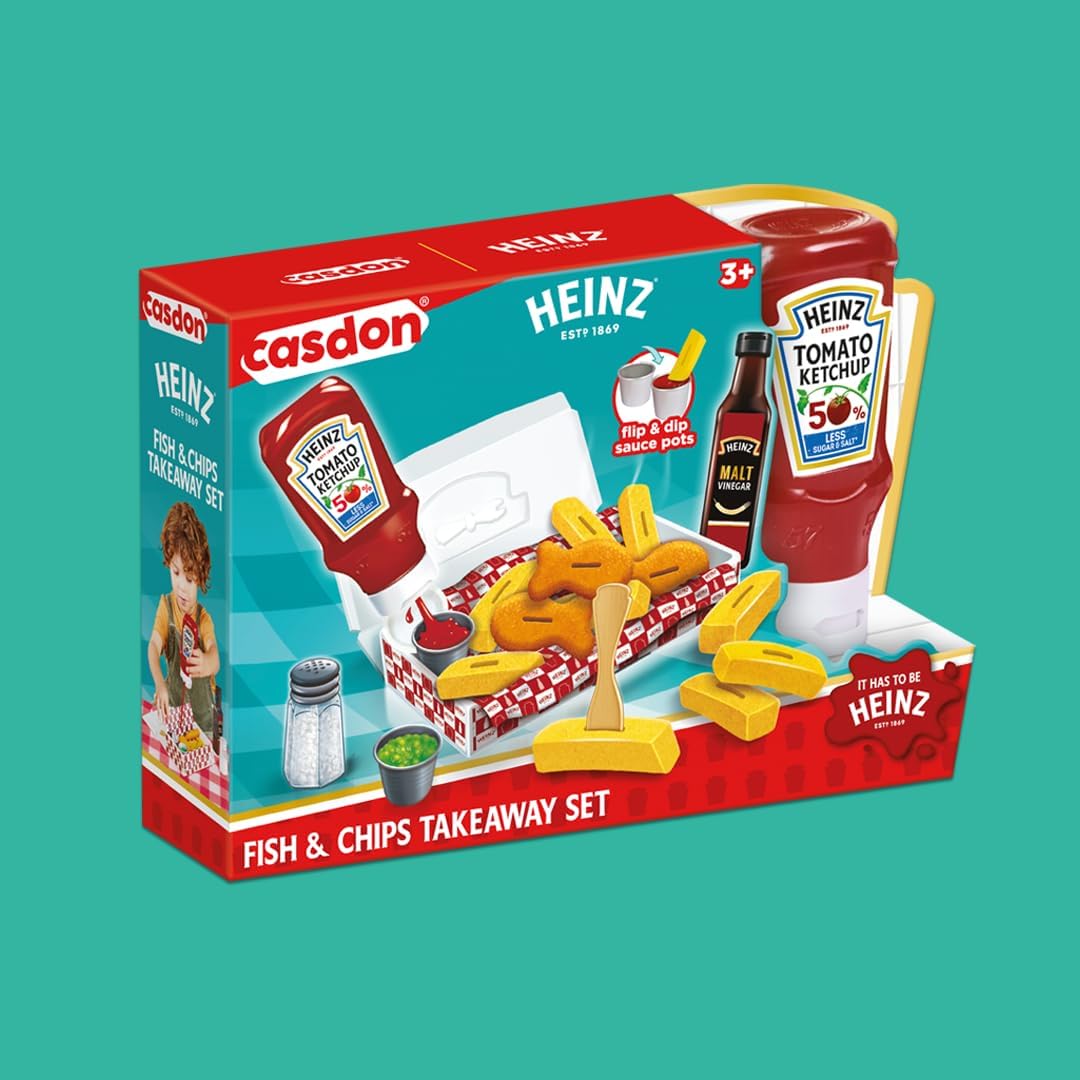 Casdon Heinz Fish & Chips Takeaway Play Set
