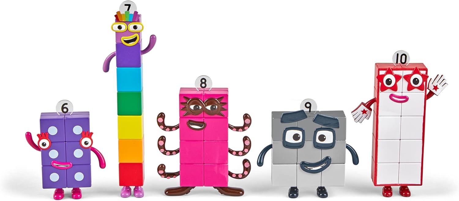 Numberblocks Friends Six to Ten