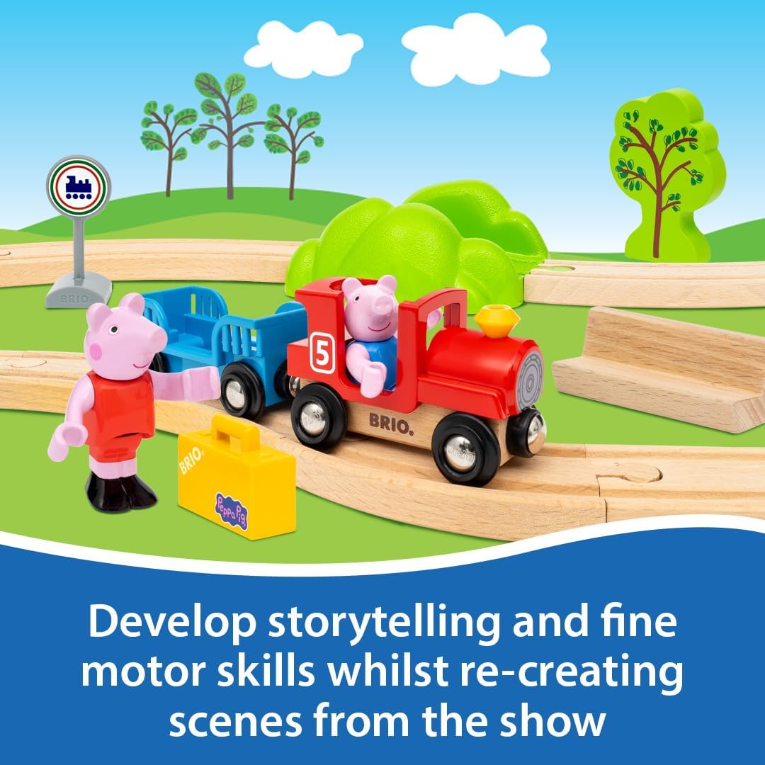 Brio Peppa Pig Train Set