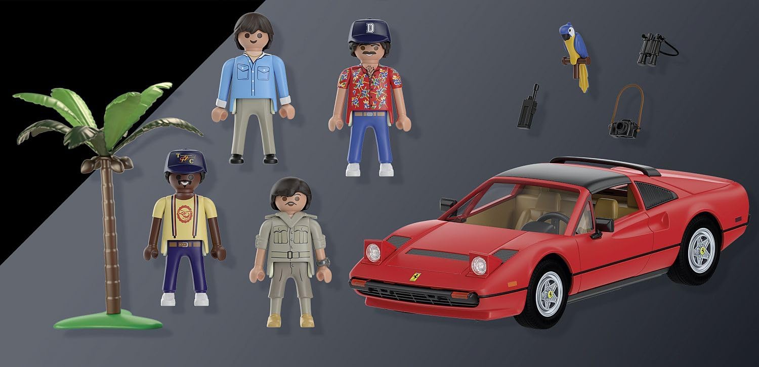 Playmobil Magnum P.I. Ferrari 308 GTS