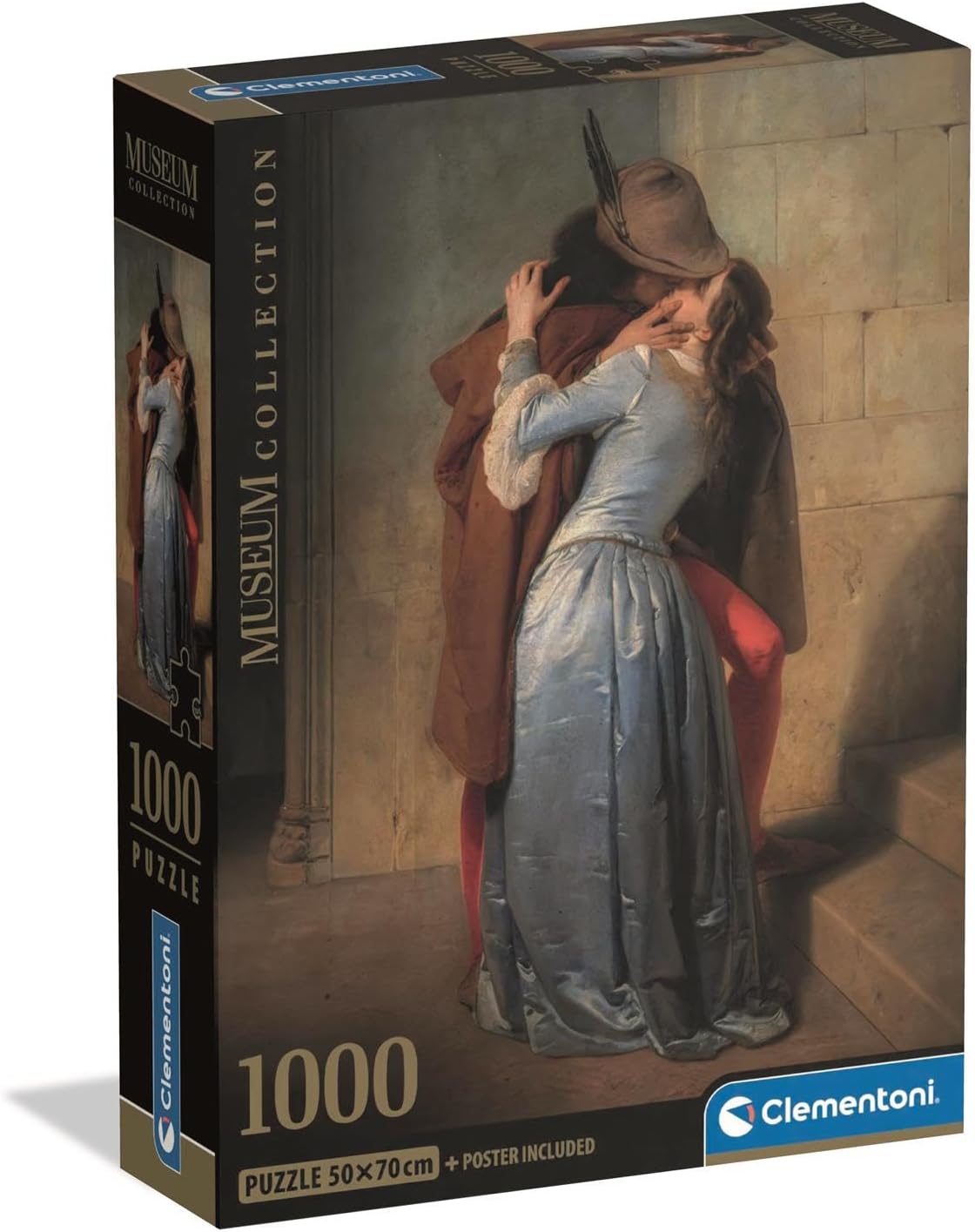 Clementoni Museum Francesco Hayez The Kiss 1000 Piece Jigsaw Puzzle