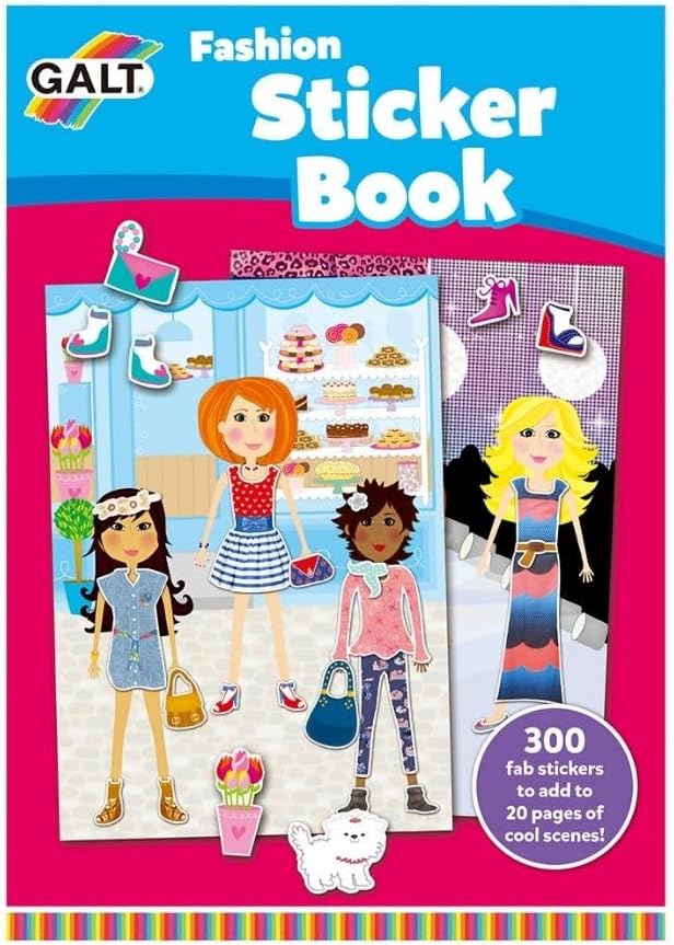 GALT Fashion Sticker Book