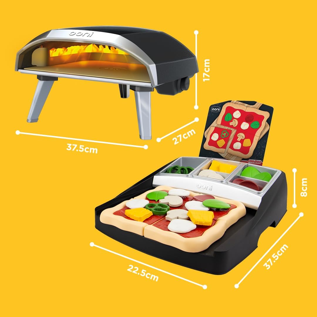Casdon Toy Ooni Pizza Oven and Toppings Station