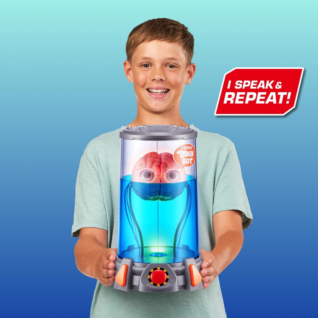 Robo Alive Brain Rot Brian Playset