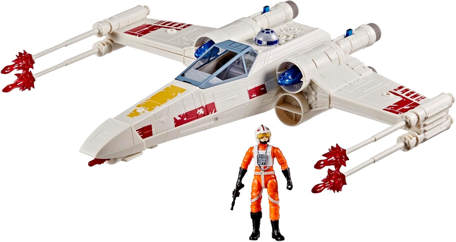 Star Wars Epic World of Action Luke Skywalker's Force Strike X-wing