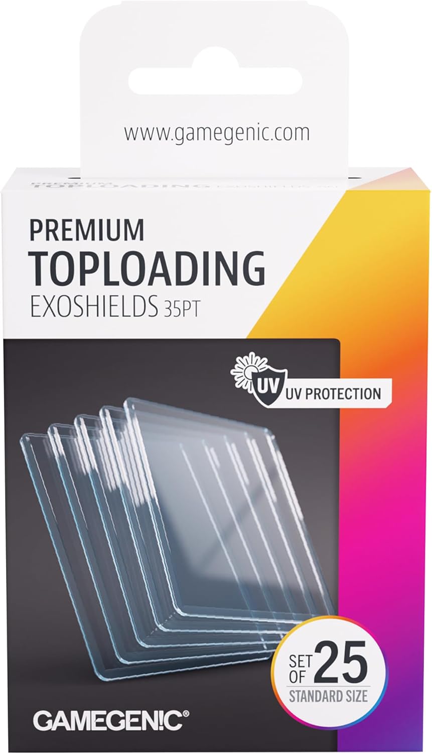 Gamegenic Premium Toploader Exoshields 25 Pack