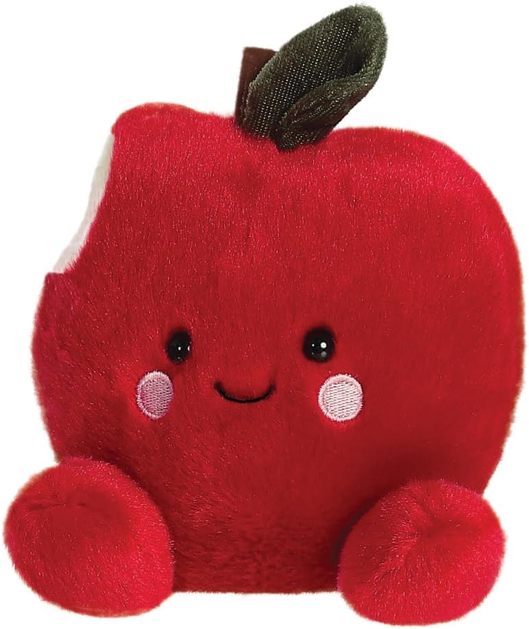 Palm Pals Crisp Red Apple 12cm Soft Toy