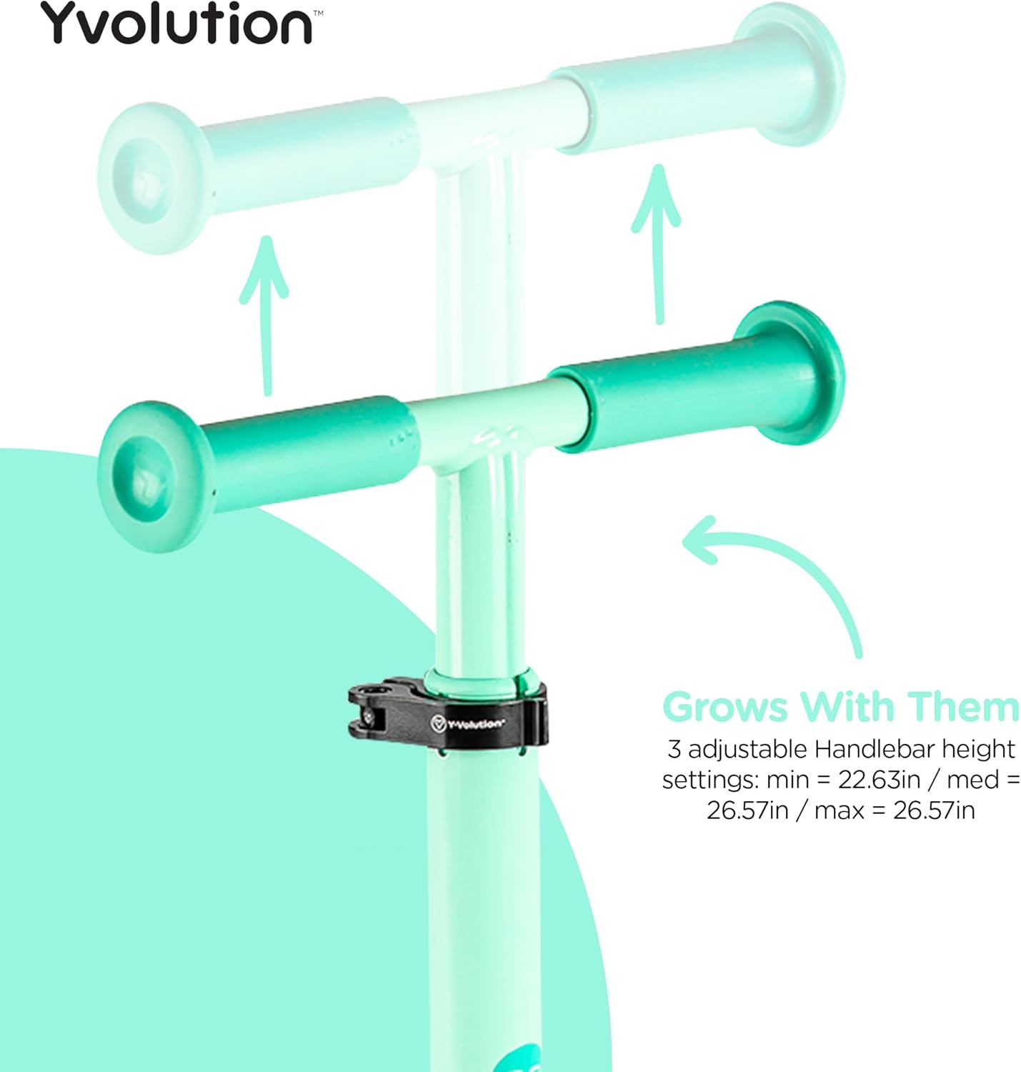 Yvolution Kiwi Glider Scooter - Green