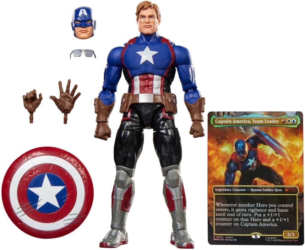 Marvel Legends x Magic the Gathering Captain America