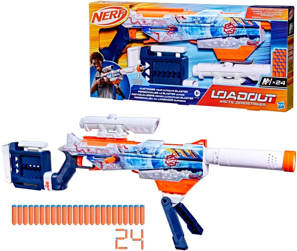 Nerf Loadout Artctic Zerostriker