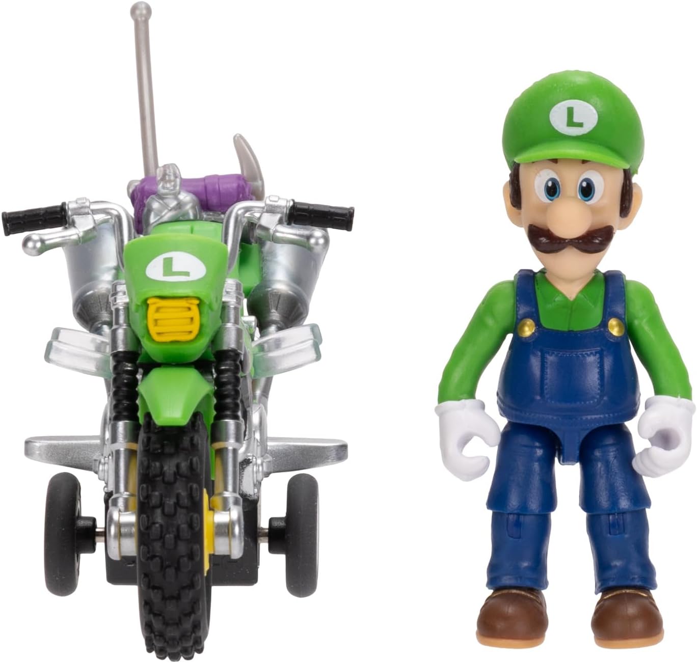 The Super Mario Galaxy Movie Luigi and Pull Back Racer Set