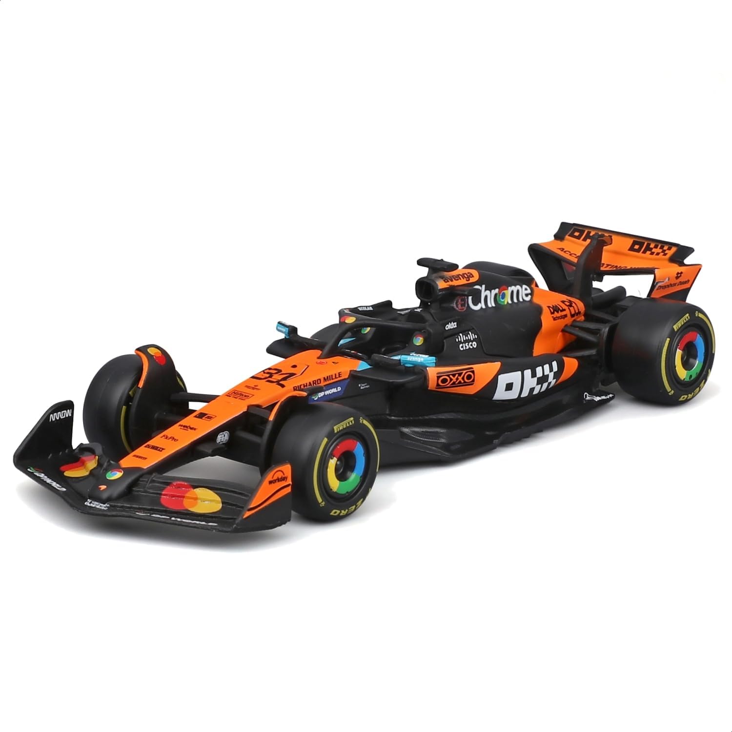 Bburago McLaren MCL39 & Pit Pass Diorama - Piastri