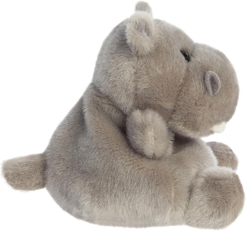 Palm Pals Hunk Hippo 12cm Soft Toy