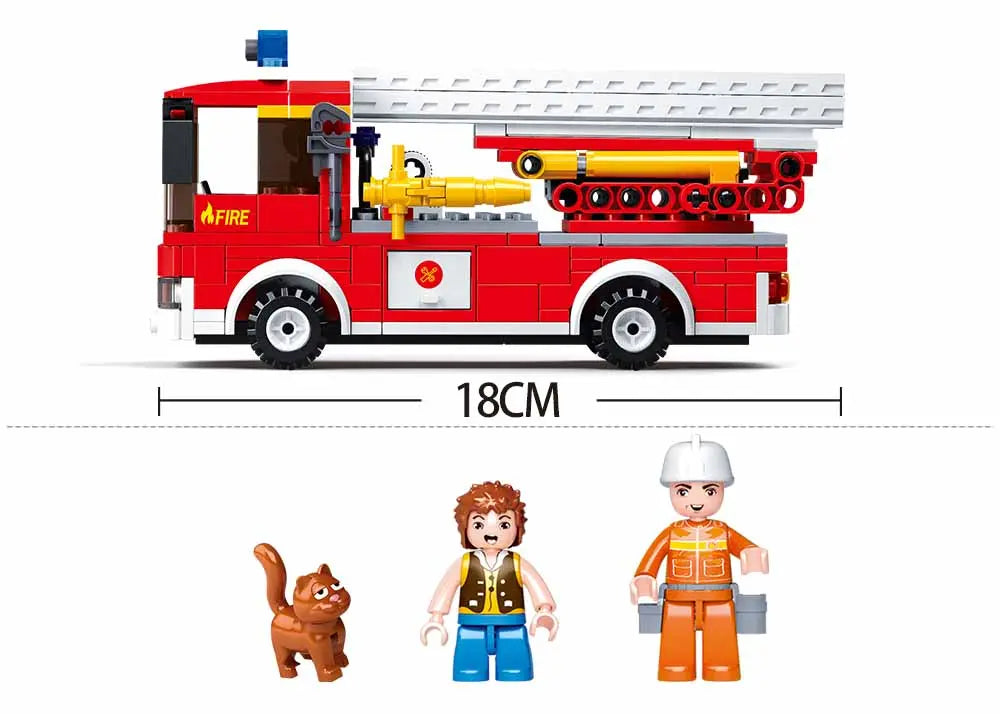 Sluban Fire Aerial Ladder