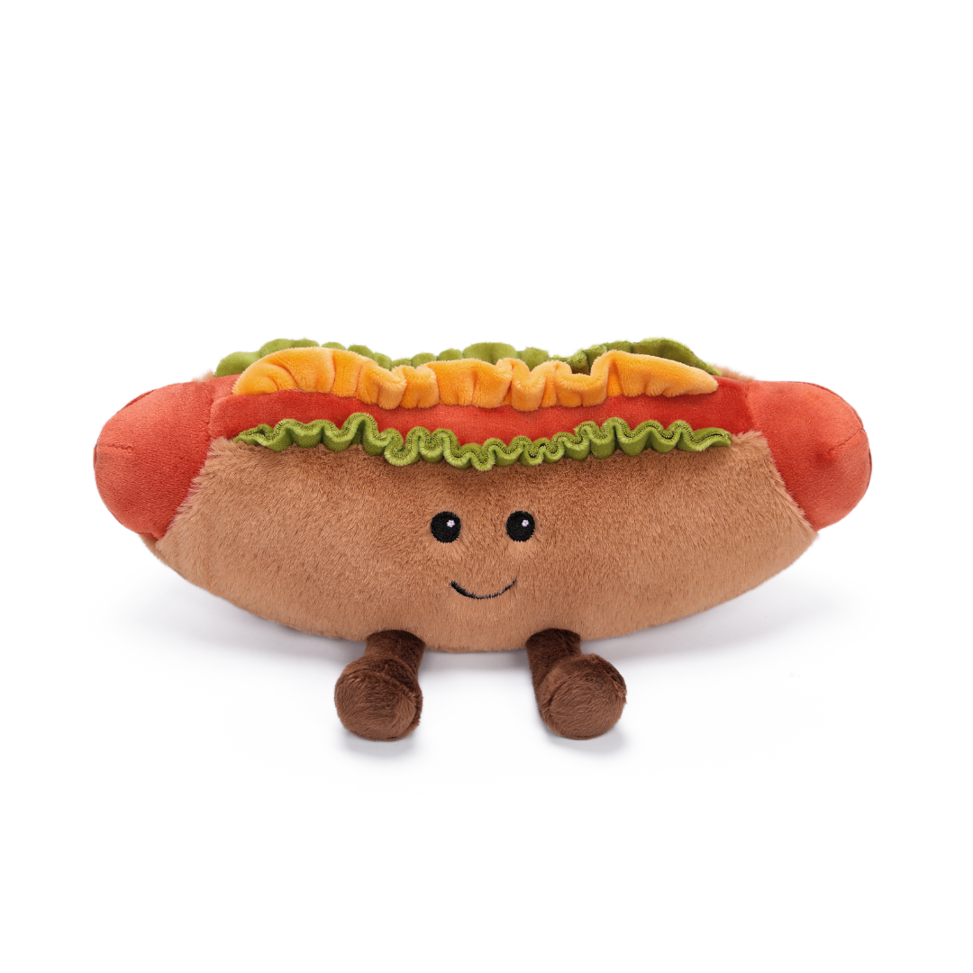 Tasty Hot Dog 20cm Soft Toy